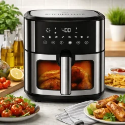 8L Air Fryer – Large Capacity, Healthy Cooking Made Simple