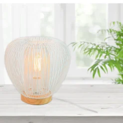 Lamp Curved Wire With Bulb