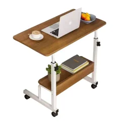 Laptop Table Height Adjustable With shelf