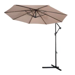 Large Hanging Patio Umbrella 10'(3m)