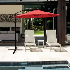 Large Hanging Patio Umbrella 10'(3m)