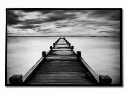 Lauren Taylor - Abstract Canvas Print Lake Scene 60x90