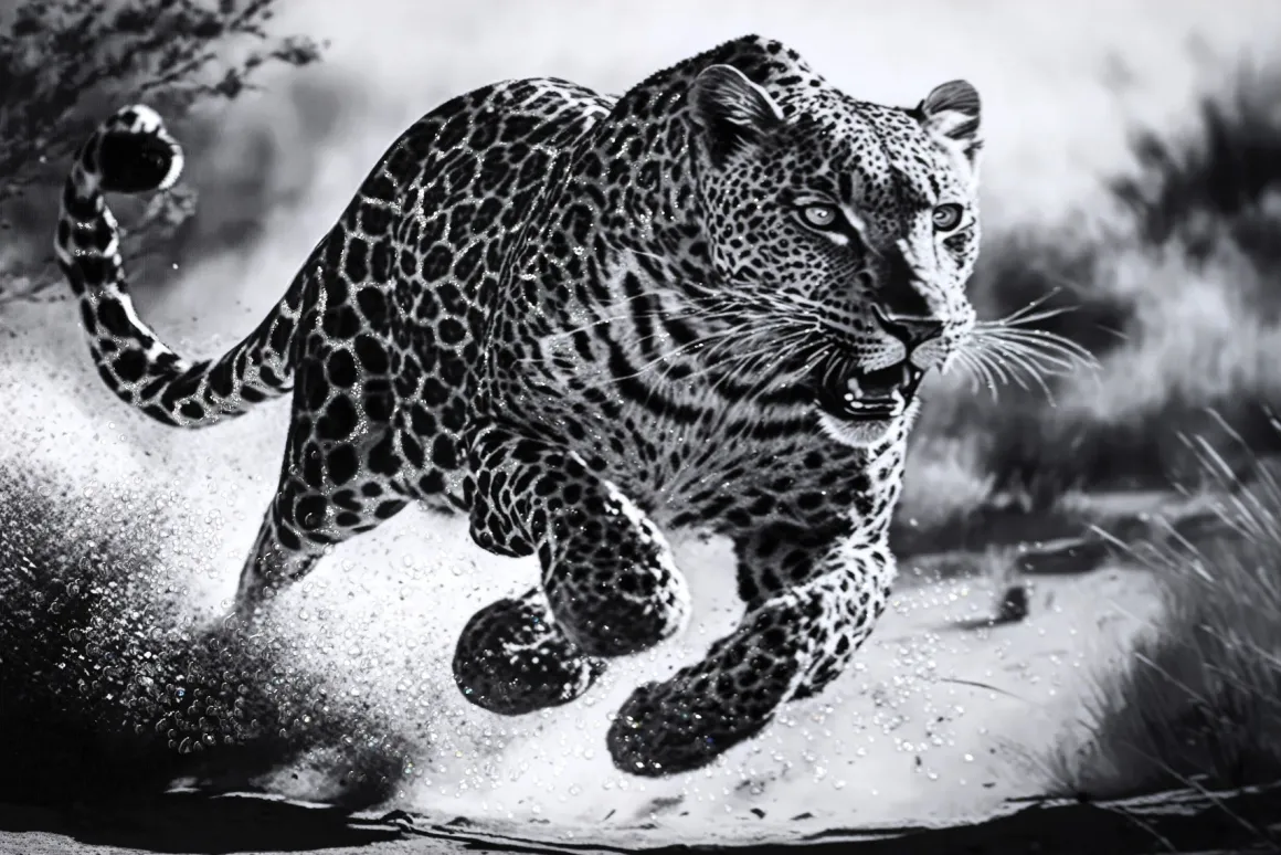 LAUREN TAYLOR - Animal canvas 62X92X4 CM