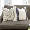 Lauren Taylor - Athena faux-linen cushions