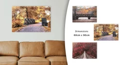 Lauren Taylor - Autumn Scene Printed Canvas