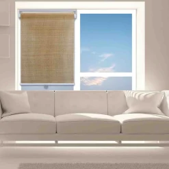 Lauren Taylor - Bamboo Cordless Roller Blind light brown
