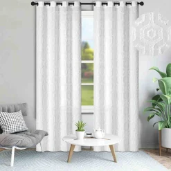 Lauren Taylor -BELLA 2 PK Tufted Sheer Panels