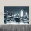 LAUREN TAYLOR - City view canvas 70X100X3CM
