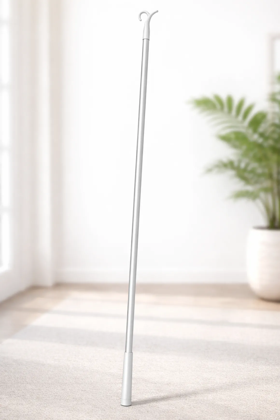 Lauren Taylor Cordless Blind Extendable Wand – White