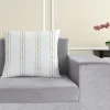 Lauren Taylor- ELENA 2 PK Striped Jacquard Cushions