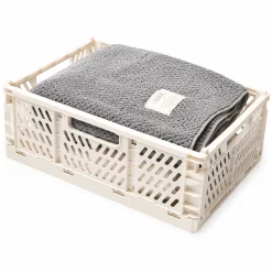 Lauren Taylor Folding Plastic Crate