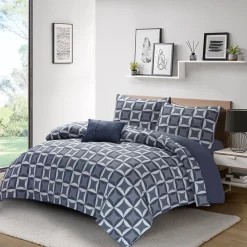 Lauren Taylor -HAVEN 4PCS Jacquard Duvet Cover Set