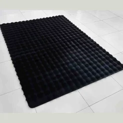Lauren Taylor Home- Rabbit Fur Embossed Carpet 5'x7'