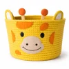 Lauren Taylor Juvenile Animal Round Rope Basket