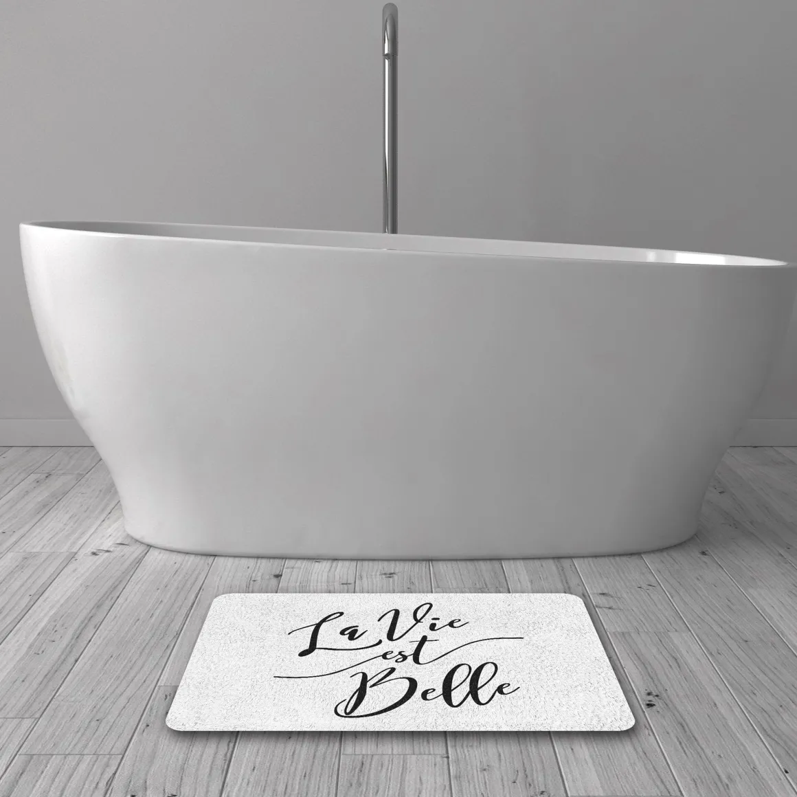 Lauren Taylor - La Vie est Belle Bath Mat