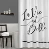 Lauren Taylor - La Vie est Belle Shower Curtain