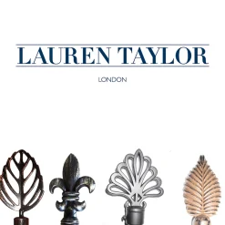 Lauren Taylor - LONDON | Decorative Curtain Poles (Set of 2)