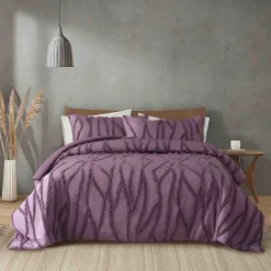 Lauren Taylor -NAYA Jacquard 3 PCS Duvet Cover Set