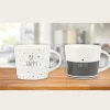 LAUREN TAYLOR - New Bone China Be Happy Printed Mug