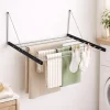 Lauren Taylor Over Door Foldable Laundry Drying Rack