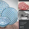 Lauren Taylor - 12pc Porcelain Dinnerware Set red