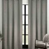 Lauren Taylor 2 PK Faux Silk Grommet Panels