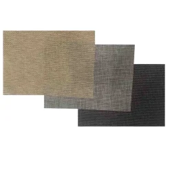 Lauren Taylor - 4 PK Textilene Basketweave Placemats