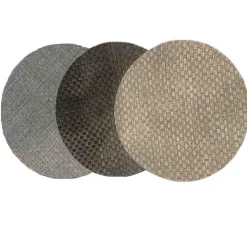 Lauren Taylor - 4 PK Textilene Round Placemats