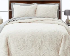 Lauren Taylor- PV Fur 3 PCS Comforter Set