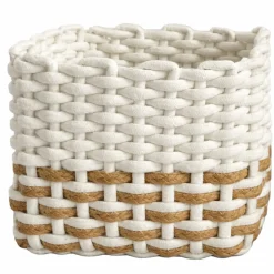 Lauren Taylor- Rect. Chunky Woven Rope Basket
