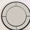 LAUREN TAYLOR - Round deco wall mirror