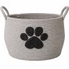 Lauren Taylor- Round Rope Basket with Pet Applique