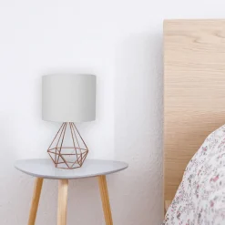 LAUREN TAYLOR | Table Lamp on Metal Copper Base