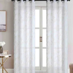 Lauren Taylor - TALIA 2 Pack Sheer Grommet Panels