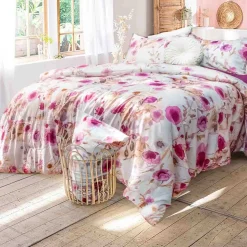 Lauren Taylor -VIOLET 3 PCS Floral Comforter Set