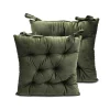 Lauren Taylor - Waterproof velvet chair pad Khaki