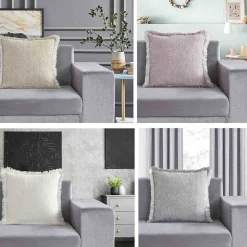 LAURENT TAYLOR - Chenille with self fringe cushion