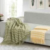 Laurent Taylor - Odette Woven Interlocking Check Throw