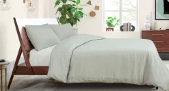 LAURENT TAYLOR - T350 Cotton Sateen Duvet Cover Set