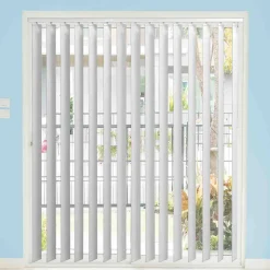 Laurent Taylor - Vertical Cordless Blind With Fabric Vanes