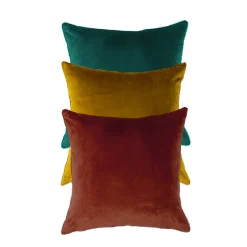 Layla- Velvet Cushion 18x18 Invisible Zipper