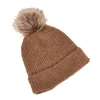 Lds 100% Polyester Tuques With Pom Pom