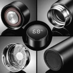 Led Temperature 500ml Vacuum Bottle