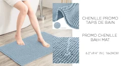 Le Spa | Promo Chenille - Bath Mat
