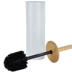 LE SPA - Toilet Cleaner Metal With Bamboo Lid