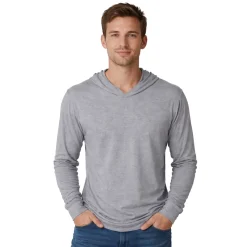 Lightweight Long-Sleeve Hooded Top