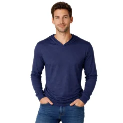 Lightweight Long-Sleeve Hooded Top