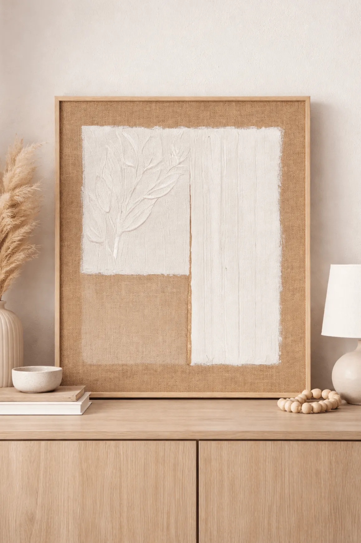 Linen Canvas Painting 50X50 CM