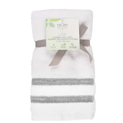Lise Stripe 2 Pack Hand Towel