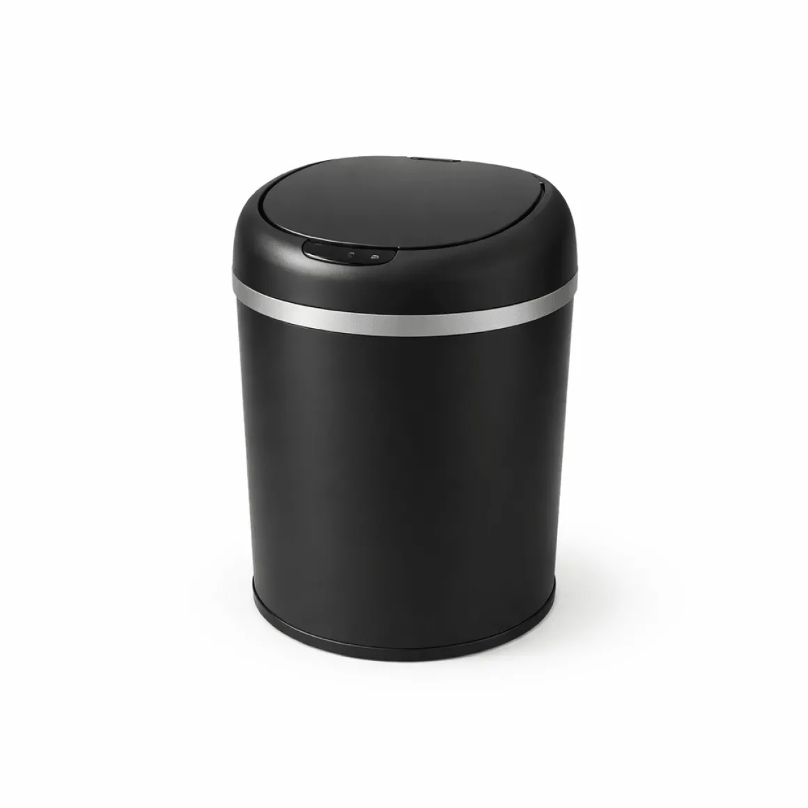 9L Motion Sensor Trash Can – Black Touchless Waste Bin